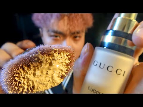 ASMR Sleep in 1 Minute 😴 Korean Luxury Makeup on Yo Screen!