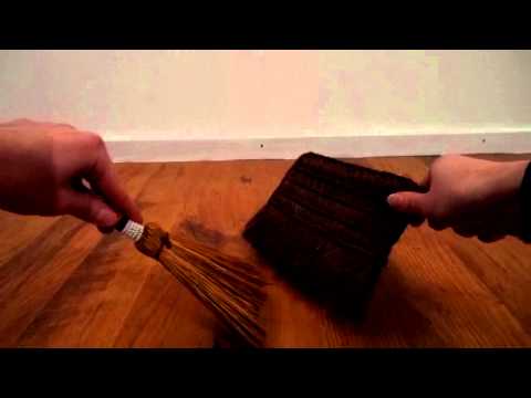 ASMR Soft Spoken - Sweeping with Dusters