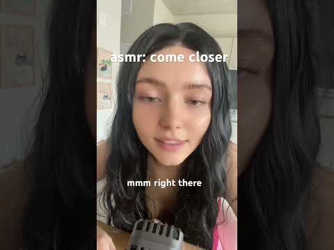 come closer… just a little more 🤍 #asmr #asmrshorts #asmrroleplay #whisper #girlfriendasmr