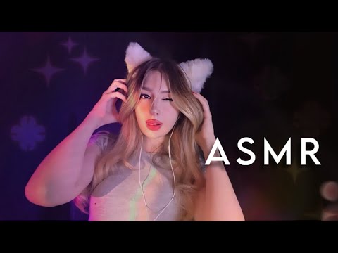 АСМР ЭФФЕКТ НАУШНИКОВ | ASMR EFFECT OF HEADPHONES | неразборчивый шепот + болталка🎧✨