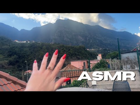 Madeira Island ASMR (camera tapping & scratching)