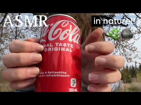 ASMR outside (bird sounds, tapping and more)