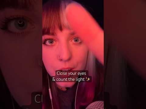 Close your eyes and count the light ✨ ASMR (light triggers)