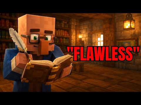 Minecraft ASMR: Villager Inspecting Rare Book and Quill