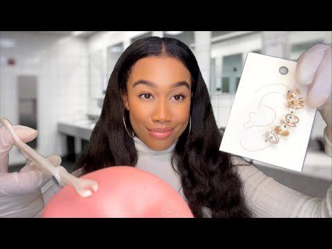 ASMR Giving You a $5 Piercing In The School Bathroom *I’m a Scammer 💎💵 Personal Attention Triggers