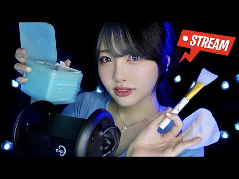 【ASMR】脳がとろけて寝れる😴極上耳エステマッサージ(2h/囁き/耳掃除/耳マッサージ)