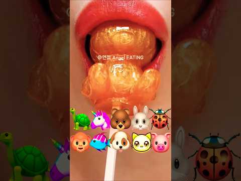 @AngelEATING777 asmr EMOJI FOOD CHALLENGE asmr 이모지 먹방 모음집 eatingsounds