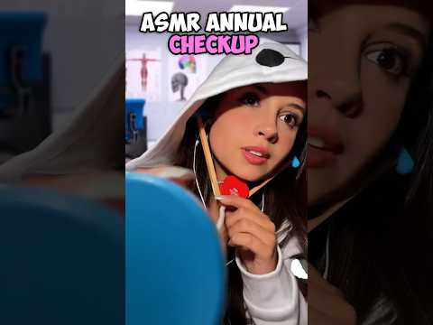 ASMR Annual Doctor Checkup 🩺 #asmr #asmrroleplay #asmrdoctor #asmrsounds