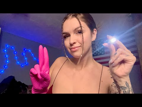 ASMR - 5 MINUTE SENSES EXAM 
