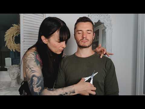 Pullover Fresh Up With Scissors & Razors ASMR