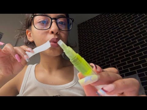 ASMR Waxing your Eyebrows with Wax pen 