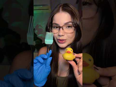 ASMR Oftalmológico | Avaliação do Seu Óculos 🤓 #asmr #oftalmologia #asmrexam #grau#asmrchill