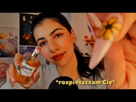 ASMR po polsku ROZPIESZCZAM CIĘ PRZED SNEM •osobista uwaga•tapping• 🍂