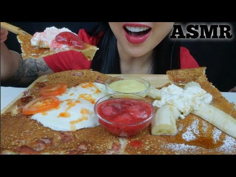 ASMR PANNENKOEK *DUTCH PANCAKE BREAKFAST (EATING SOUNDS) LIGHT WHISPERS | SAS-ASMR