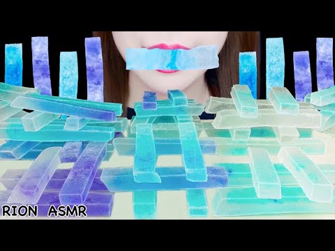 【ASMR】KOHAKUTO STICK💎 MUKBANG 먹방 食べる音 EATING SOUNDS NO TALKING