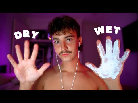 ASMR Wet vs. Dry Hand Sounds - who wins?