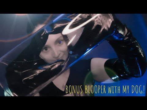 ASMR, DYNAMIC DUO LATEX & PATENT LEATHER GLOVES, WITH & W/O ECHO, BONUS BLOOPER AT END WITH MY DOG!