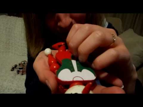 ASMR soft Spoken & Whispering - Sounds of Wooden Dolls