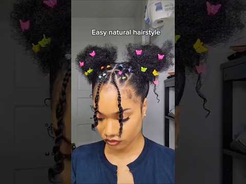 easy quick hairstyle 😳😱 #asmr #hairtok #hairstyle #fast