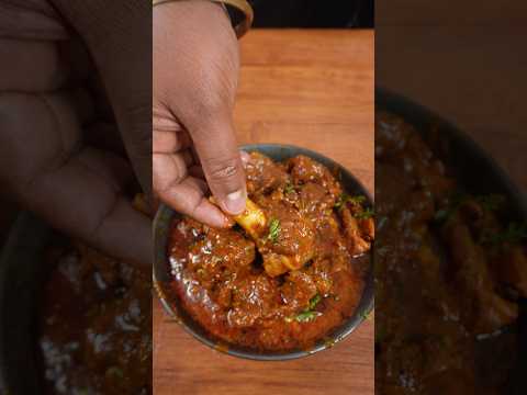 🔥 ASMR Mutton Kosha | Bengali Style Thick Gravy | Satisfying Cooking Sounds #shorts #asmr