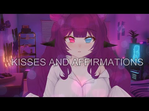 [ASMR] 💋 KISSES AND AFFIRMATIONS 💋