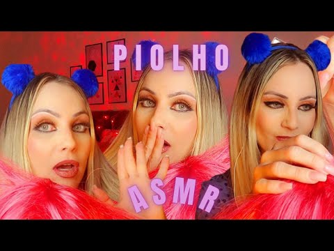 ASMR-REMOVENDO PIOLHOS DA SUA CABEÇA