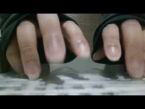 asmr caseiro - tapping e sons de boca agressivo/ agressive sounds #asmr 