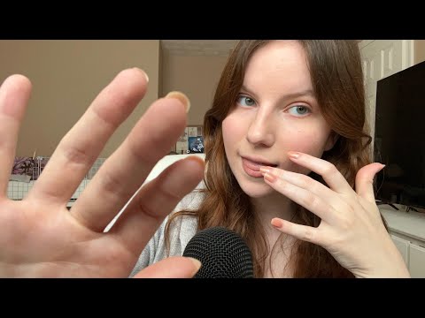 ASMR Spit Painting, Mouth Sounds, And Trigger Words