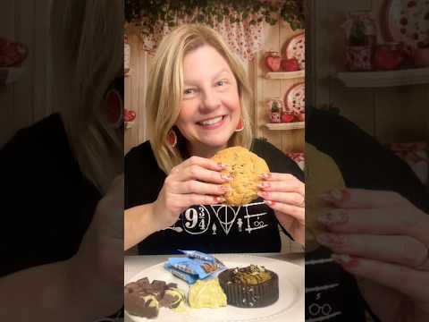 Sampling My Chocolate Overload Snack Plate! 💕🍫 #asmr #snackplate #asmreating