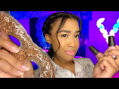 ASMR Popular Girl Invites You to a Sleepover 💁🏽‍♀️💅🏽 Popular Girl Role-play