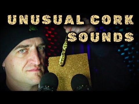Experimental Cork Sounds 😴 Pajama Party Experimental #ASMR #SleepAid
