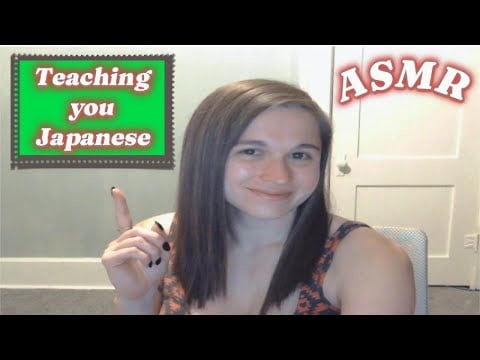 ASMR Teaching You Japanese (soft whispers)