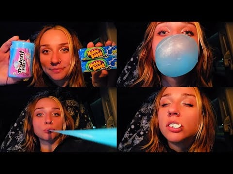 Gum chewing / mouth sounds asmr 