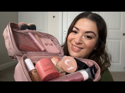 ASMR| Bestie does your makeup semi fast- personal attention & rummaging sounds 💄😴