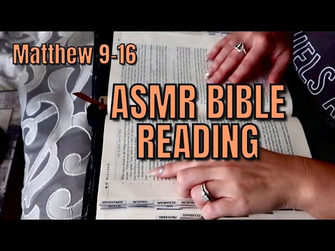 ASMR Bible Reading | Matthew 9-16 | Soft Whispers