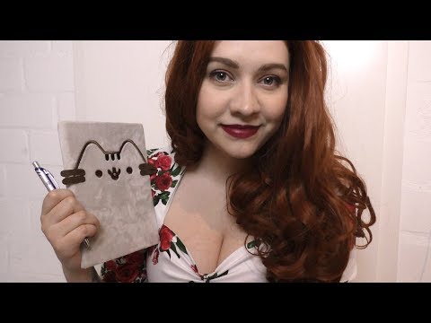 ASMR - Diner Waitress Roleplay (softly spoken, personal attention, writing sounds)