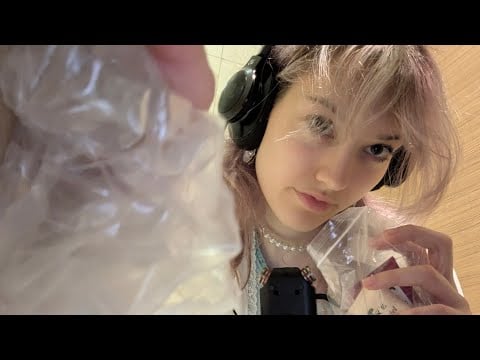 ASMR youre in a plastic bag