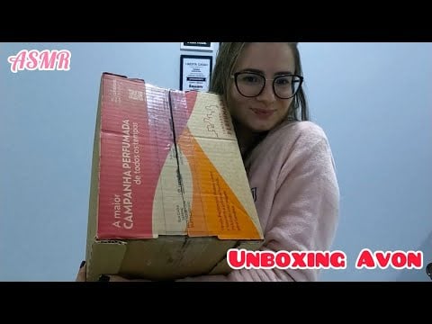 ASMR Unboxing produtinhos da Avon #asmr #unboxing #avon