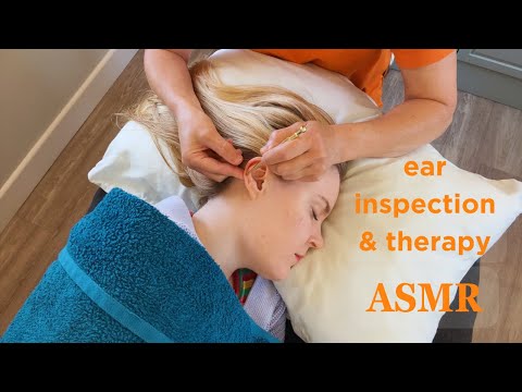 ASMR Ear Therapy/Acupressure Pointer/Roller/Close Up @asmr_beauty Unintentional ASMR Real Person