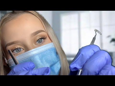 ASMR | Dentist Roleplay - Teeth Cleaning