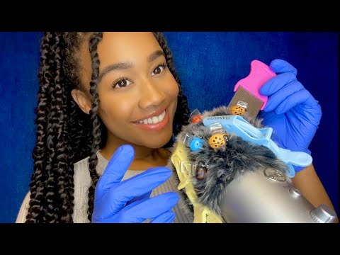 ASMR Looking For Bugs / The Mic Has Lice 🔎🪲 (Bug Seaching ASMR)