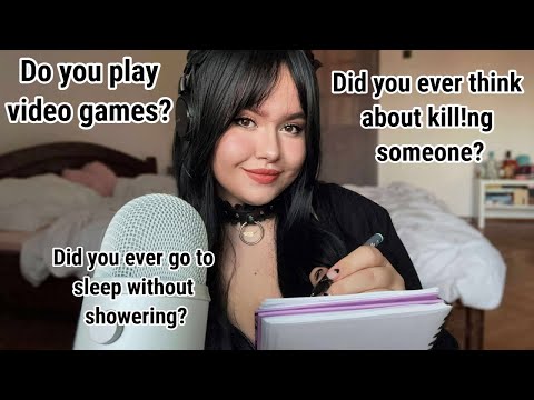 ASMR ♡  If You Say 𝐘𝐄𝐒, You Can Go To Sleep | 30 Whispered Personal Questions