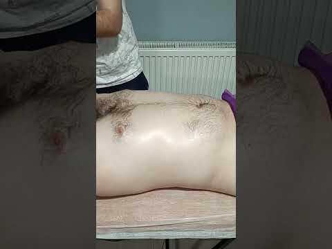ASMR TURKISH AMAZING CHEST MASSAGE #shortvideo #relax #asmr #body  #massage #easyturkish
