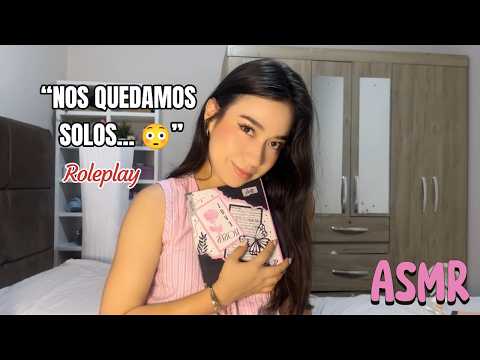 TE QUEDAS SOLO EN EL AULA CON TU COMPAÑERA DE CLASE | ASMR (Roleplay)