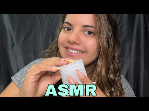 ASMR Sons de Tampinhas e Potinhos #tapping