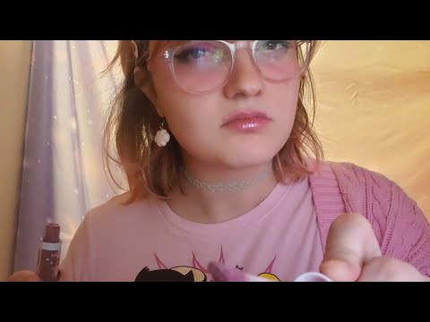 ASMR Mean Older Sister Does Your Makeup