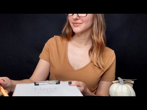 ASMR Autumn Bakery Roleplay 🍂 (Soft Spoken, Writing, Customer Service)