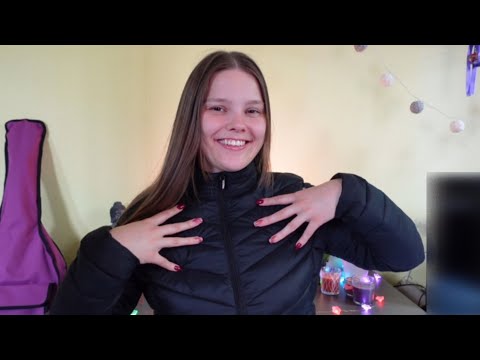 ASMR Jacket Fabric Scratching (Soft Spoken)
