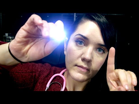 Medical ASMR Vertigo and Ear Infection Treatment