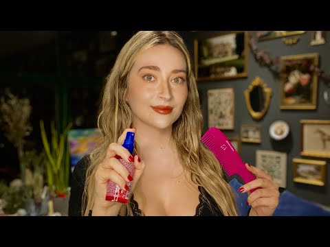 ASMR | The Blissful Hair Salon 🦋| Scalp Scrub, Cut, Style